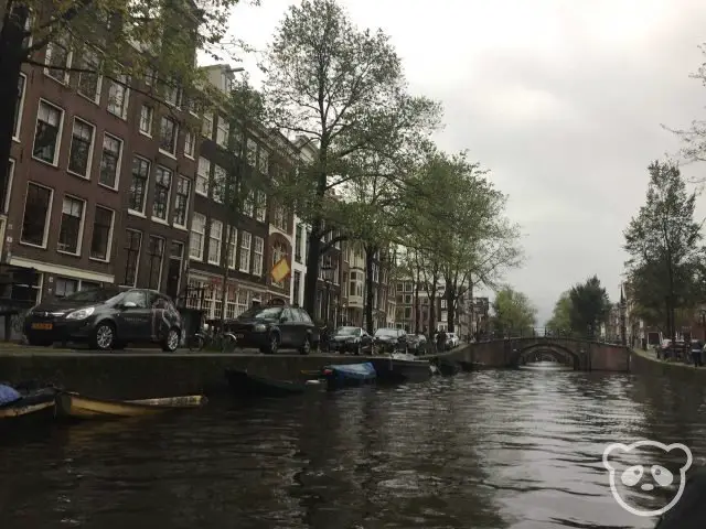 Amsterdam canal boat tour