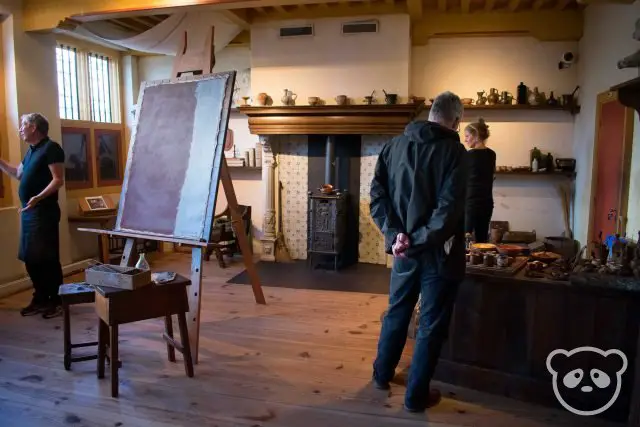 Rembrandt's Studio inside Rembrandt House Museum