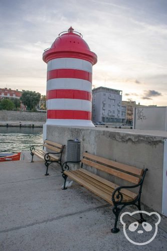 Boatmen of Zadar pier on the eastern side. 