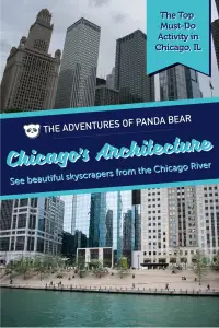 Learn all about Chicago's amazing architecture on the official architecture river cruise offered by Chicago Architecture Center in partnership with Chicago's First Lady. See beautiful buildings including the Willis Tower, Merchandise Mart, the old Montgomery Ward warehouse, IBM tower, and more! You'll learn tons about the history of the city as well as the people that shaped Chicago, Illinois into what it is today. #architecture #boattour #chicago #travel #thingstodo #ustravel #unitedstates