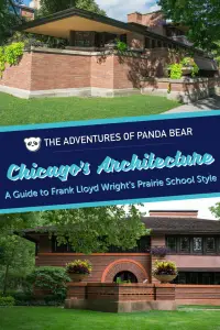 Visit some of Chicago's most beautiful architecture by the famed architect, Frank Lloyd Wright. His designs were modern from the late 1800s, early 1900s, but still remain modern today. Take guided tours of his buildings and beautiful Prairie style homes in the Chicago and Oak Park, IL area. #chicago #illinois #travel #architecture #franklloydwright #thingstosee #thingstodo #taopb